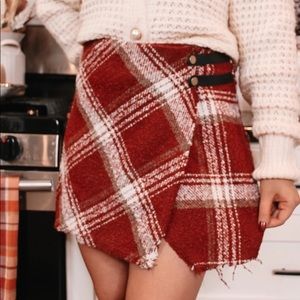 Plaid Skirt